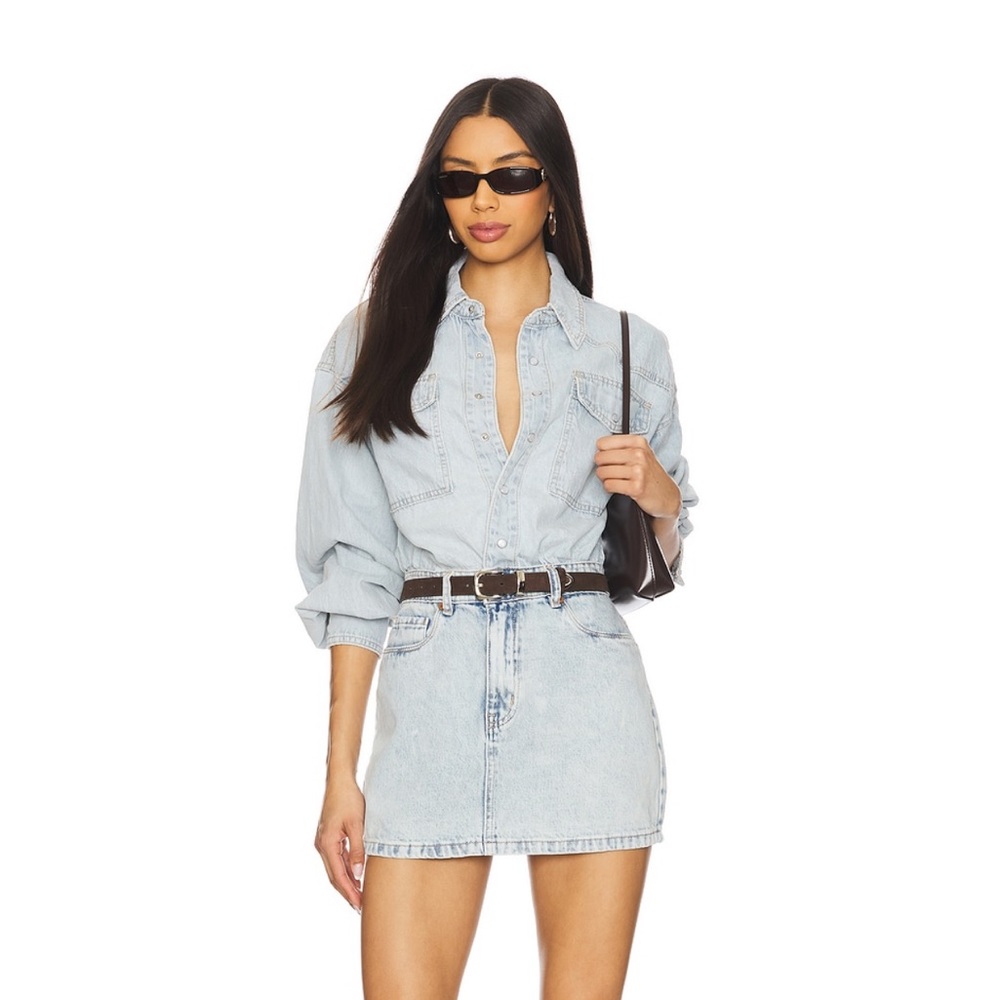Light Blue Denim Dress NWT